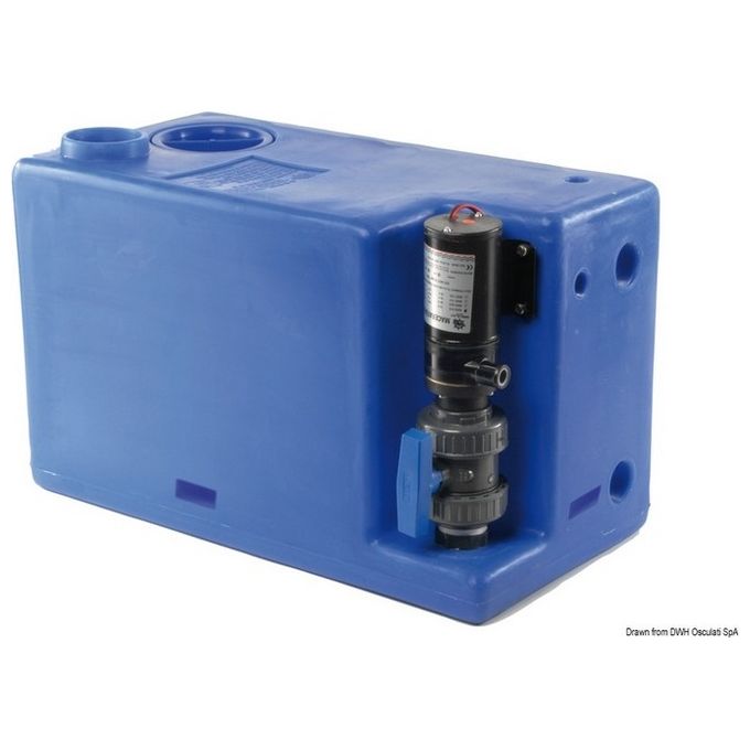 Serbatoio + maceratore 24 V 77 lt 50.148.24