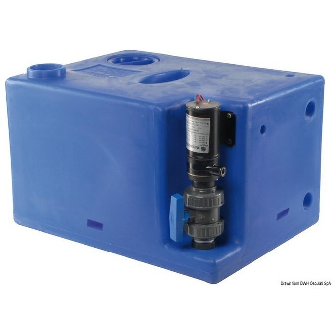 Serbatoio + maceratore 24 V 117 lt 50.149.24