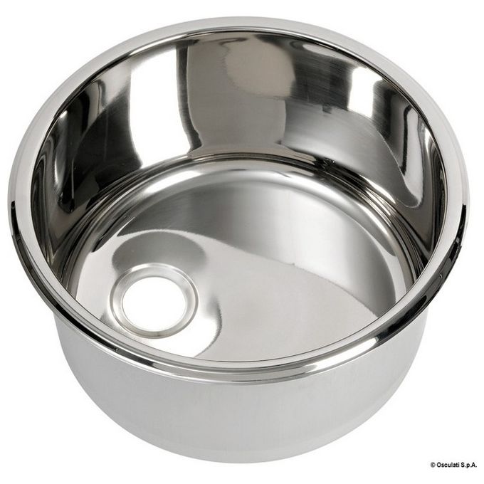 Lavello inox tondo 330 x 180 mm 50.187.36