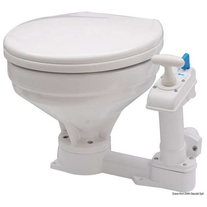 WC manuale tazza grande 50.206.25