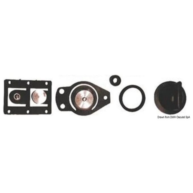 Kit guarnizioni e valvole per WC elettrici 50.207.14