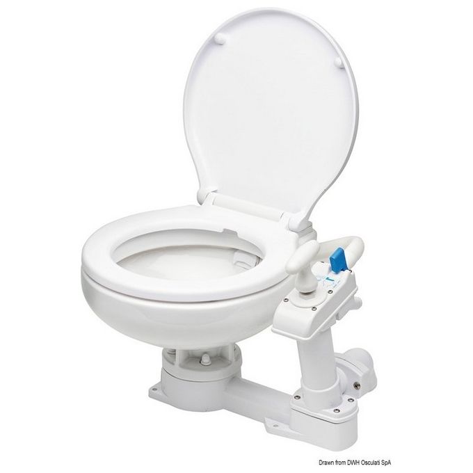WC manuale tavoletta in plastica 50.217.25