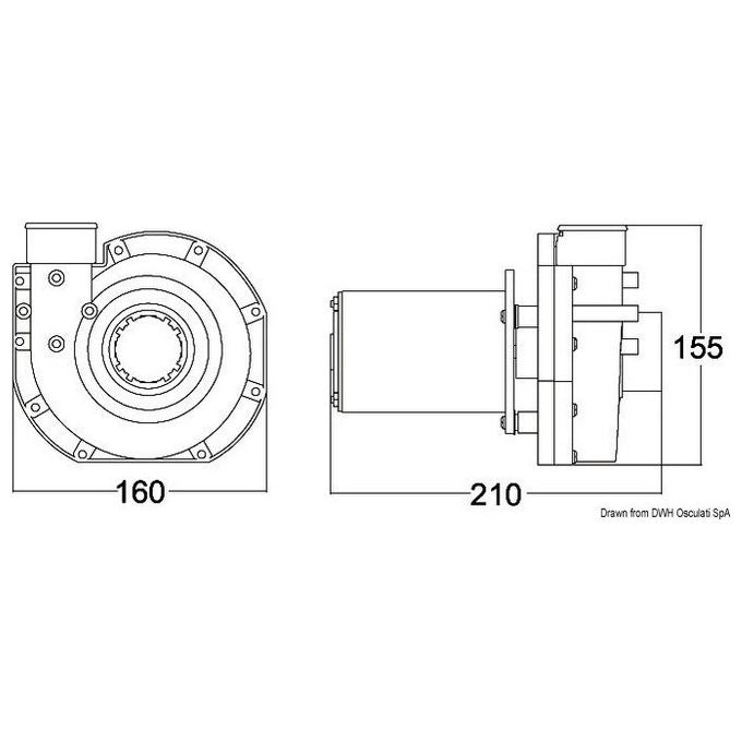 Tecma Pompa maceratore Tecma 12 V