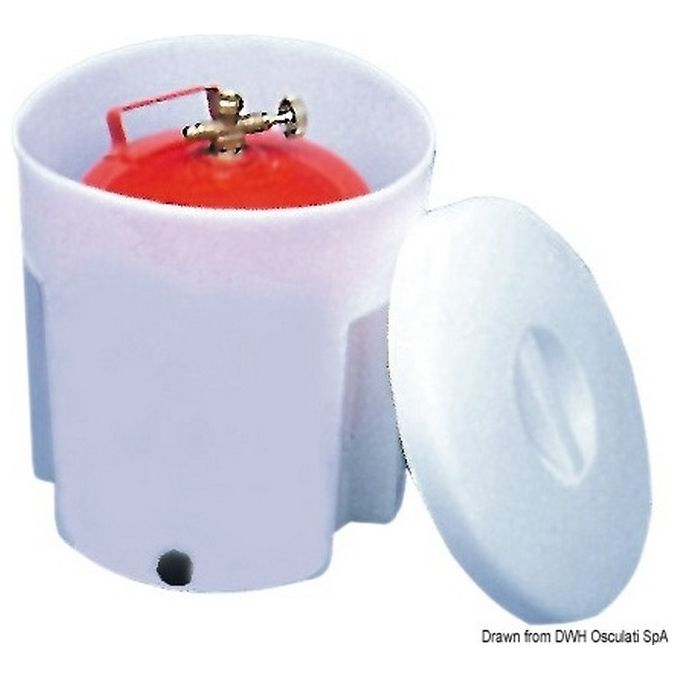 Contenitore per bombole gas RINA 50.250.00