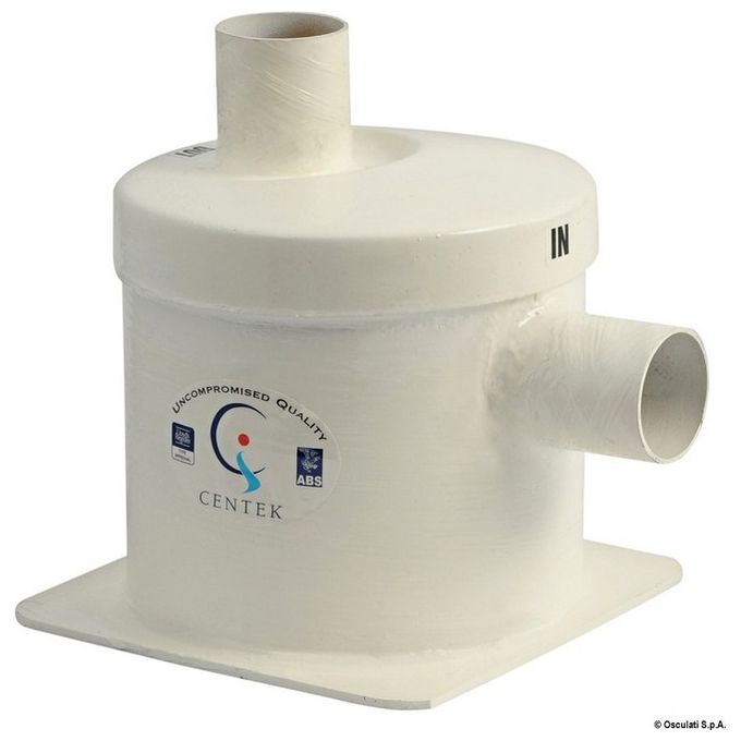 Centek Marmitta vetroresina 50 mm scarico laterale