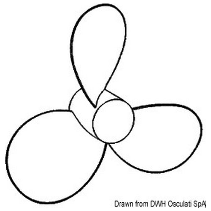 Solas propellers Elica inox Saturn 10''x10