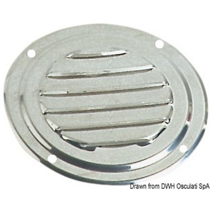 Griglia inox tonda 102 mm 53.301.71