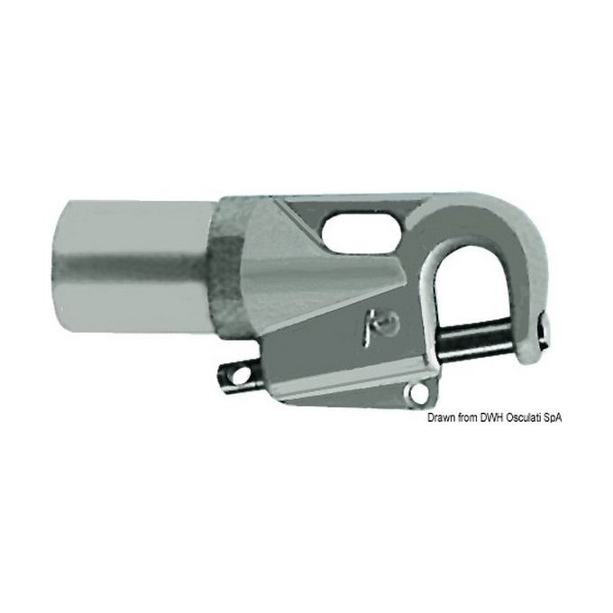 Attacco tangone lega leggera 65x60 mm 60.328.11