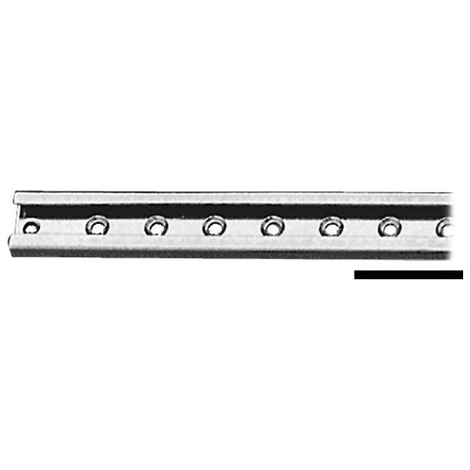 Rotaia inox per cursori 25 mm 1 m 61.106.60