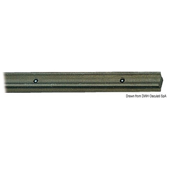 Rotaia ad X in lega leggera e PTFE 2 metri 62.940.14