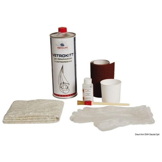 Vetrokit resina 800 g 65.520.09