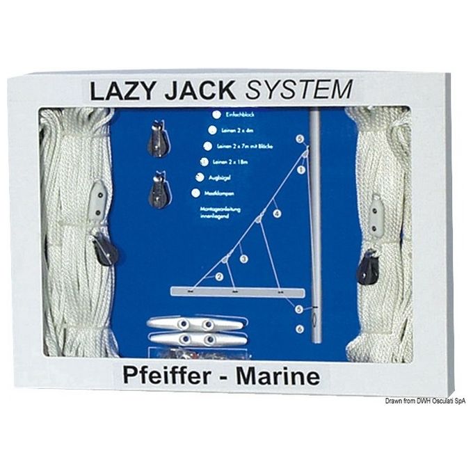 Pfeiffer Kit Lazy Jack Pfeiffer fino a 30''