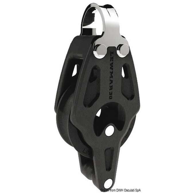 Lewmar Bozzello Control 30 singolo fisso arricavo