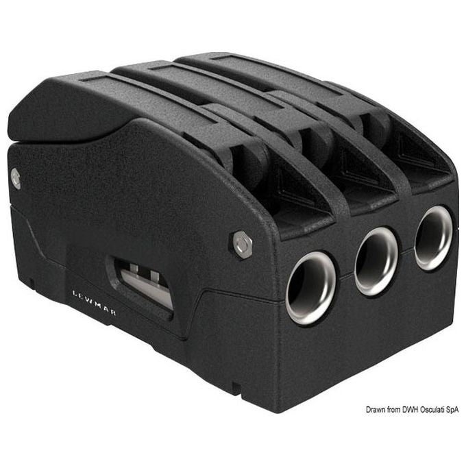 Lewmar Stopper D1 triplo per cime 6-8 mm