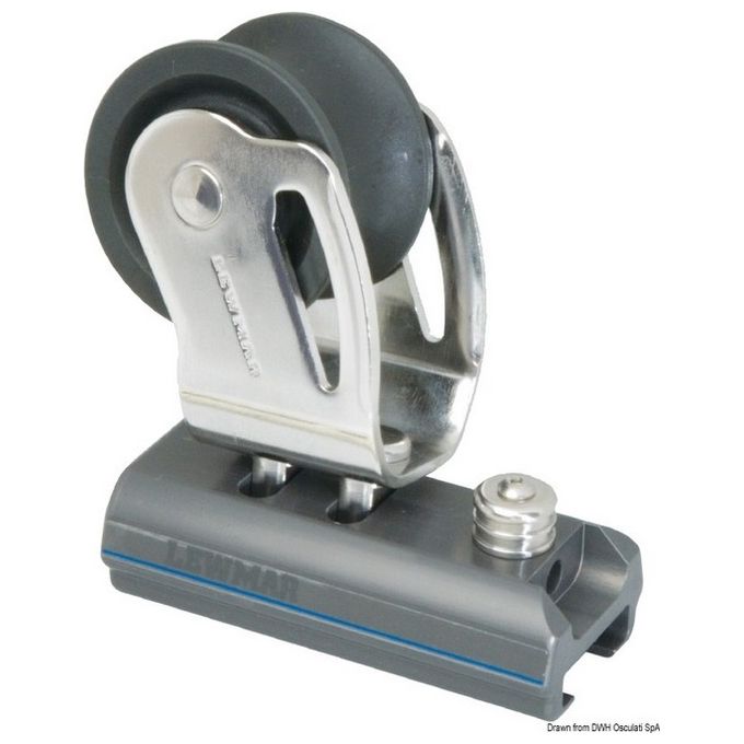 Lewmar Carrello genoa T-Track 2 con fermo