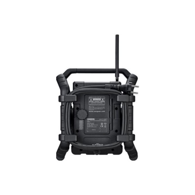 Sangean 001149 U-5 DBT Radio da cantiere DAB+ FM Bluetooth IP64 colore Nero