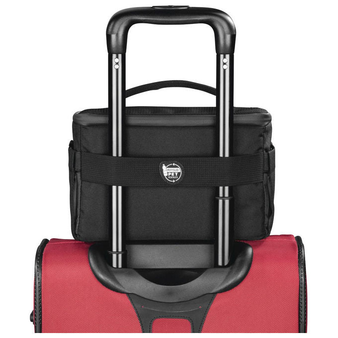 Hama 00121339 Matera Borsa da spalla in poliestere con tracolla e tasca laterale colore Nero
