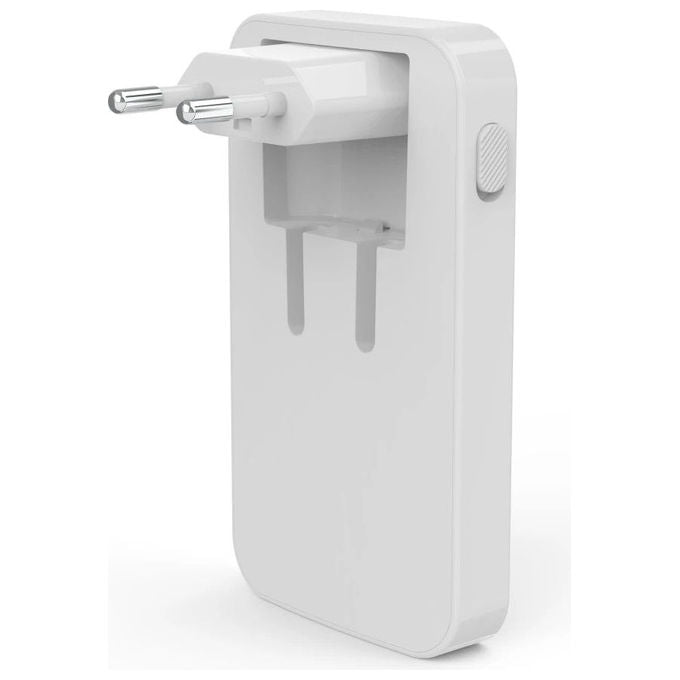 Hama 00201976 Caricabatterie 65 W 2x USB C 1x USB A Ricarica Rapida Power Delivery Quick Charge GaN Bianco