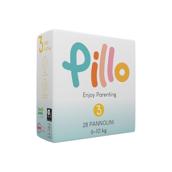 Pillo Pannolini Enjoy Parenting Misura 3 Midi