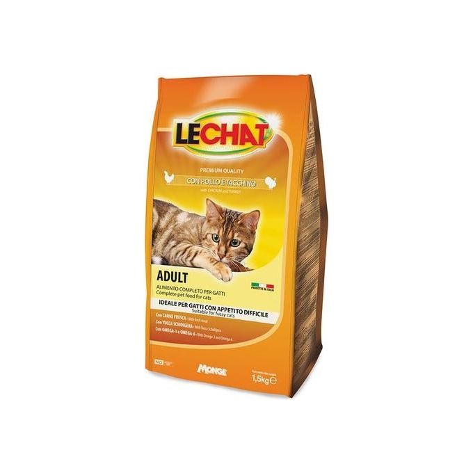 Monge Alimento Gatti Indoor Pollo-Tacchino 1,5kg