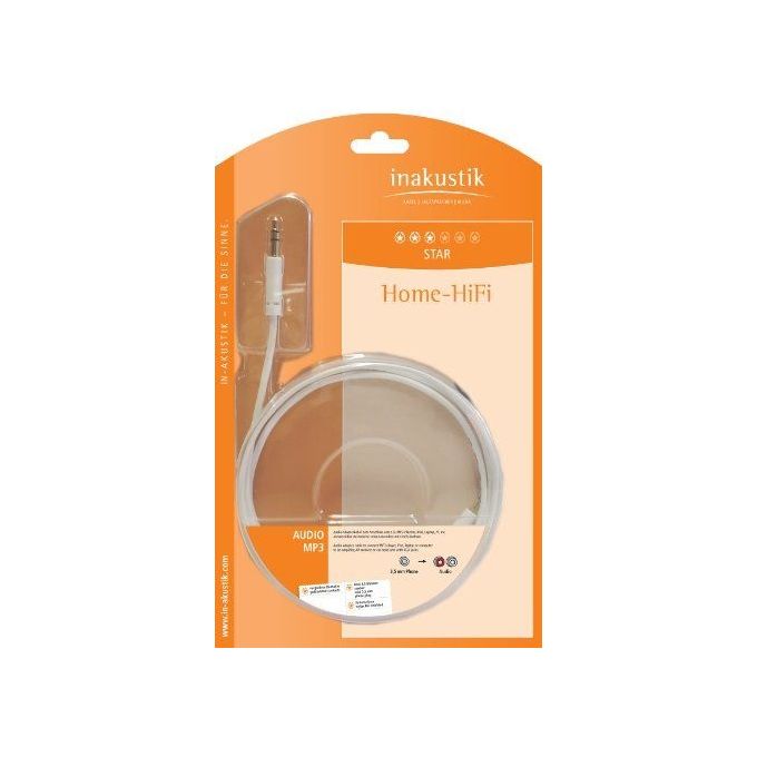 In-Akustik Star Audio Cavo 3.5mm Jack Cinch 3mt