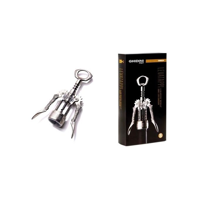 Ghidini Cipriano Cavatappi Botticello Sommelier Silver Anticato