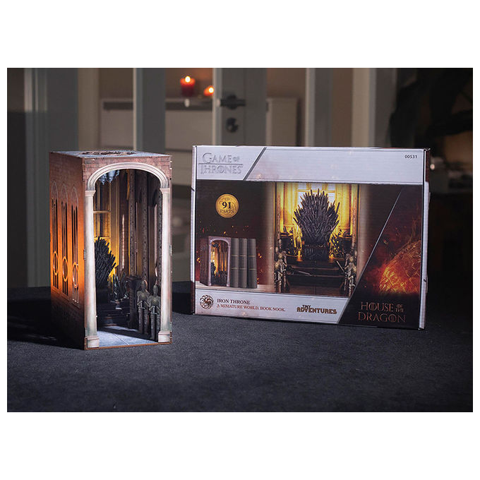 Revell 00531 Tiny Adventure Iron Throne - House of the Dragon Modello di nave passeggeri Kit di montaggio 91 pz colore Multicolore