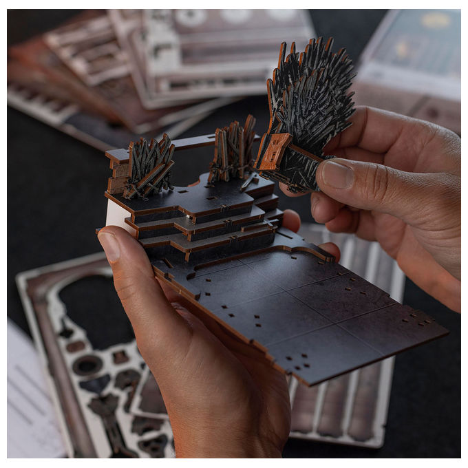 Revell 00531 Tiny Adventure Iron Throne - House of the Dragon Modello di nave passeggeri Kit di montaggio 91 pz colore Multicolore