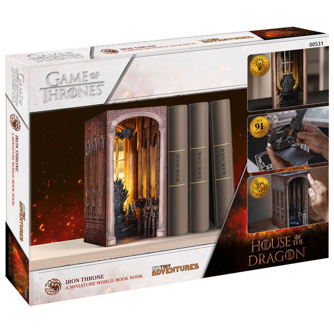Revell 00531 Tiny Adventure Iron Throne - House of the Dragon Modello di nave passeggeri Kit di montaggio 91 pz colore Multicolore