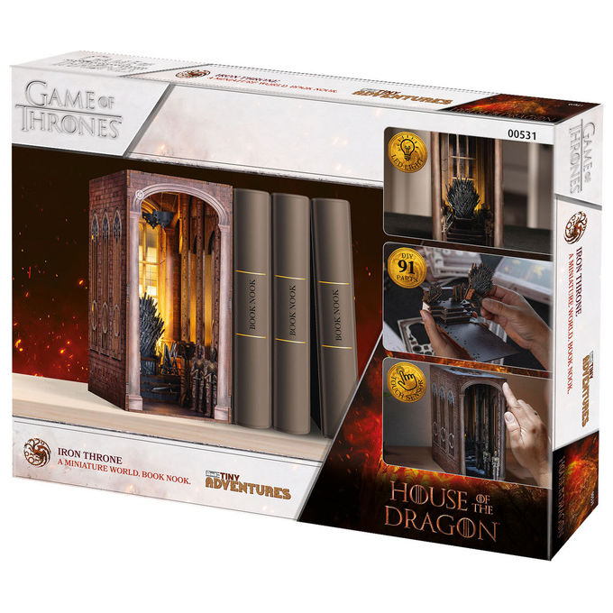 Revell 00531 Tiny Adventure Iron Throne - House of the Dragon Modello di nave passeggeri Kit di montaggio 91 pz colore Multicolore