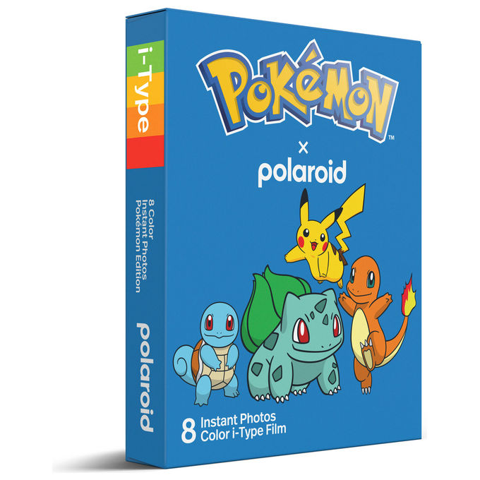 Polaroid 006663 Color film for i-Type - Pokemon Pellicola istantanea 8 pz Dimensione immagine 79 x 77 mm colore Multicolore
