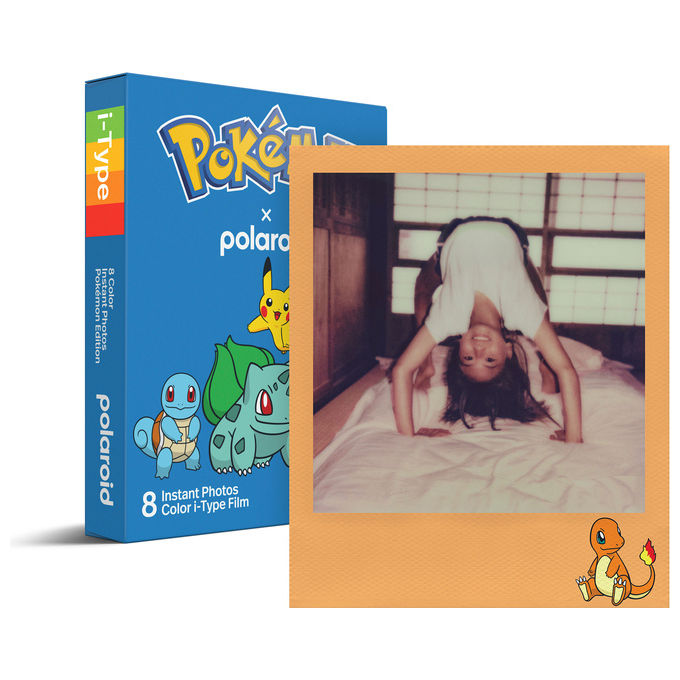 Polaroid 006663 Color film for i-Type - Pokemon Pellicola istantanea 8 pz Dimensione immagine 79 x 77 mm colore Multicolore