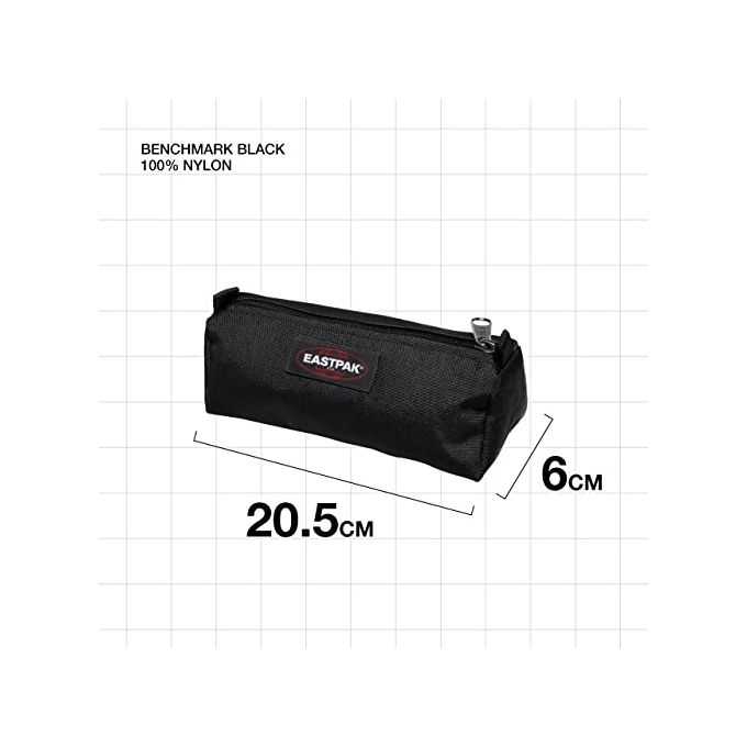 Eastpak Astuccio Tombolino Benchmark in Tessuto Nylon nero