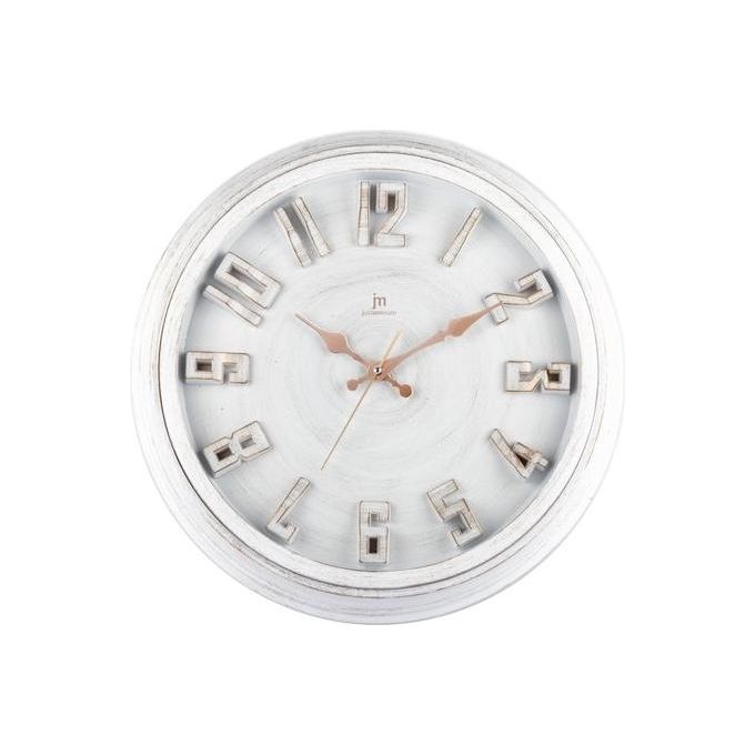 Lowell Orologio da Parete 40cm in Abs Old Bianco