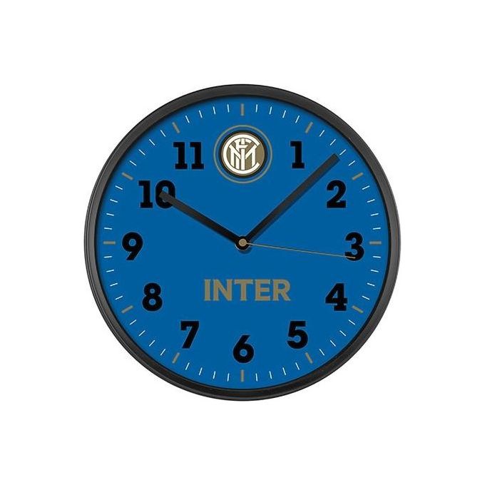 Jm Orologio Analogico al Quarzo Unisex-Adulto con Cinturino in Plastica F.C. Inter