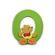 Baby Idea Lettera decorativa in legno “O” altezza 8 cm