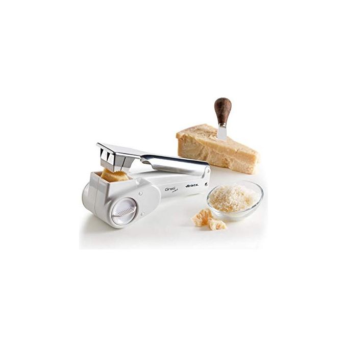 Ariete 44 Gratì Metal - Grattuggia elettrica senza fili per formaggio, cioccolata, pane e frutta secca