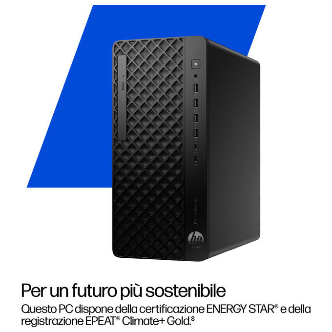 HP E07L7AT EliteDesk 8 SFF G1i PC Intel Core Ultra 7 265 32 GB DDR5 1 TB SSD colore Jack black