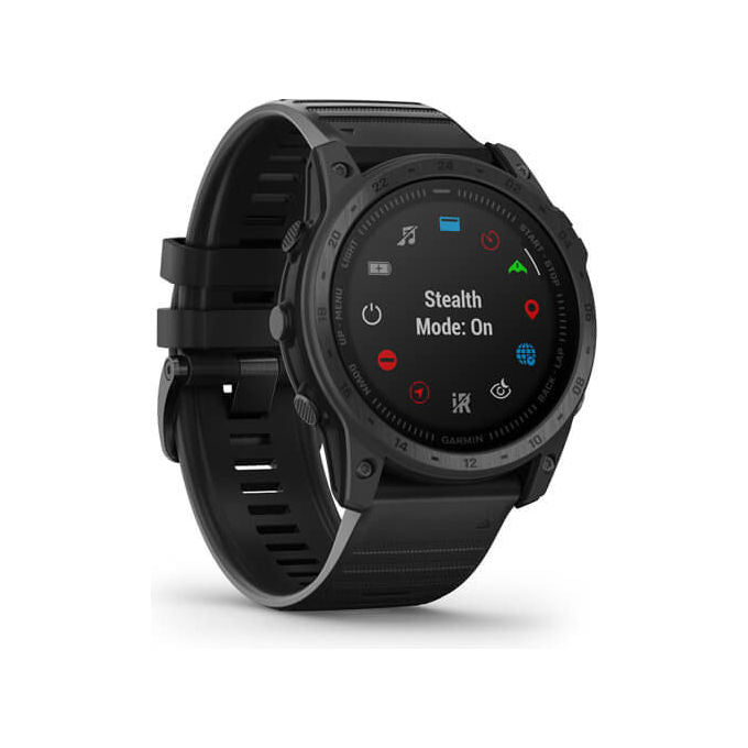 Garmin 010-02704-01 Tactix 7 Orologio GPS Tattico Avanzato con Display MIP 1.4'' 280 x 280 pixel Batteria Fino a 28 Giorni GPS GLONASS Galileo Wi-Fi Bluetooth Sapphire colore Nero