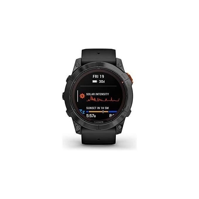 Garmin Fenix 7X Pro Solar Edition 51mm 1.4'' GPS Sport Salute Notifiche Slate Gray con cinturino Black