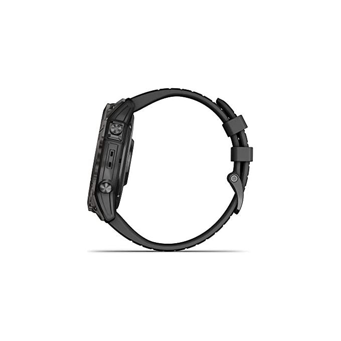 Garmin Fenix 7X Pro Solar Edition 51mm 1.4'' GPS Sport Salute Notifiche Slate Gray con cinturino Black