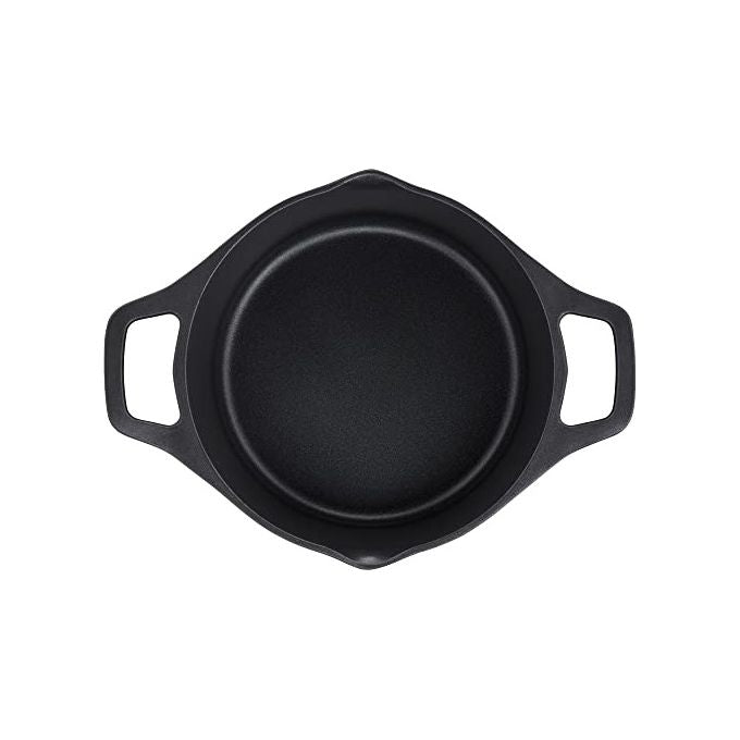Lagostina Aroma Casseruola Fonda 2 Maniglie Coperchio Alluminio Pressofuso 24cm