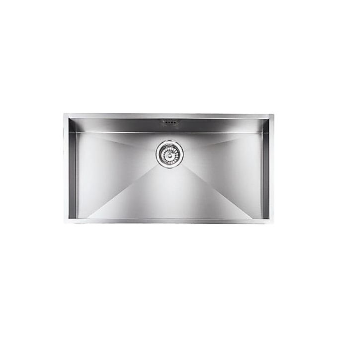 CM 01191AXCSSP Serie FiloQuadra 3'' Lavello Acciaio inox satinato da Incasso Sottotop 1 vasca 85x45cm