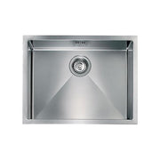 CM 012008XCSSP Serie Filoraggiato 3'' Lavello Acciaio Inox Satinato da incasso Sottotop 1 Vasca 57x45cm