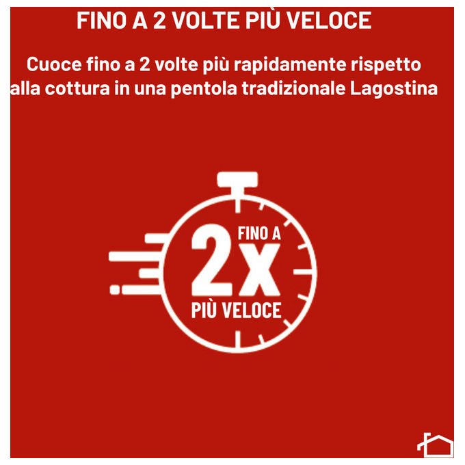 Lagostina 012022010505 Diva Pentola a Pressione Acciaio Inox 5 L Induzione Gas Cottura Veloce fino al 50% colore Acciaio inox