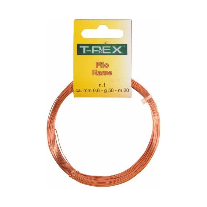 T-Rex Filo In Rame 0,60Mm 50Gr 22Mt