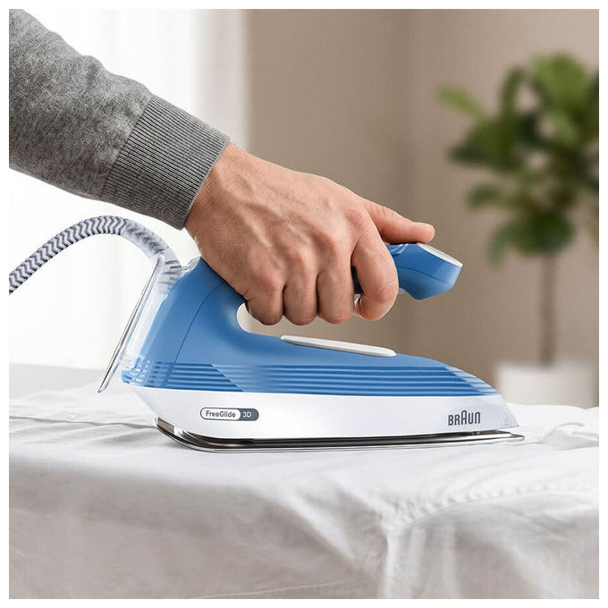 Braun 0128811001 UPStyle 2 Stazione di stiro a vapore pressurizzato 1,5 L Emissione vapore 440 g-min EloxalPlus soleplate colore Blu