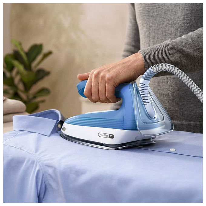 Braun 0128811001 UPStyle 2 Stazione di stiro a vapore pressurizzato 1,5 L Emissione vapore 440 g-min EloxalPlus soleplate colore Blu
