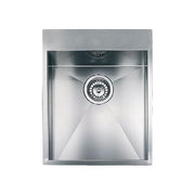 CM 012931XCSSP Serie Filoquadra Mix  3''Lavello Acciaio inox satinato 1 da Incasso Slim Vasca 45x50cm