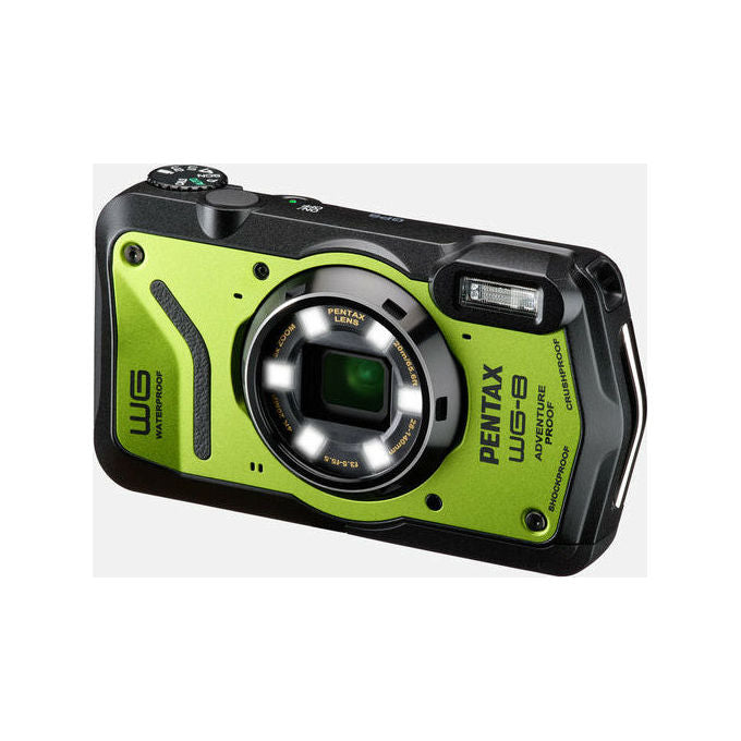 Pentax 01510 WG-8 Fotocamera compatta 20 MP CMOS 1-2.3'' 4K Ultra HD colore Verde